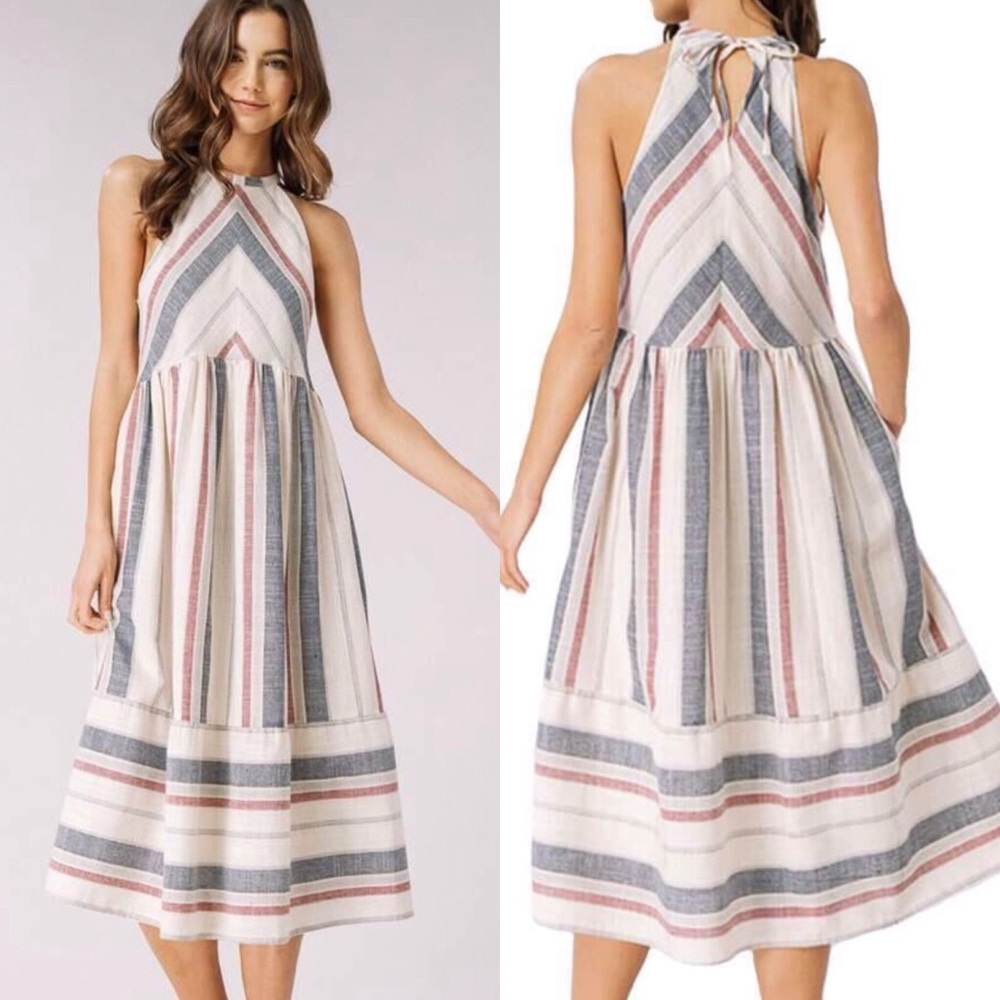 Beck stripe dress